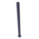Kit de extensión para valla de madera compuesta Premium 180x190cm - color gris antracita - Compolife