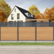 Panel decorativo de aluminio Linea para valla personalizable - Compolife