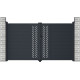 Portón batiente de aluminio 300x158cm FANCY GROW - X-Metal