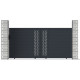 Portón corredero de aluminio 350x173cm FANCY GROW - X-Metal