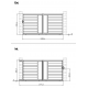 Portón corredero de aluminio 350x173cm FANCY GROW - X-Metal