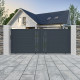 Portón batiente de aluminio 100x140cm FANCY GROW - X-Métal