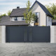 Portón corredero de aluminio 392x142cm FANCY GROW - X-Metal ​