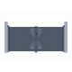 Portón batiente de aluminio 350x158cm FANCY TIME - X-Metal
