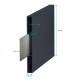 Portón batiente de aluminio SPACE 300x158cm - X-Métal