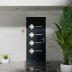 Puerta de entrada Axium de aluminio 96x218cm - gris antracita - apertura a la izquierda - X-METAL