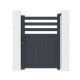 Puerta batiente de aluminio AXIS VECTO 100x140cm - X-METAL