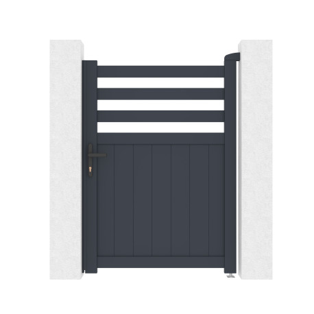 Puerta batiente de aluminio AXIS VECTO 100x140cm - X-METAL