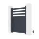 Puerta batiente de aluminio AXIS VECTO 100x140cm - X-METAL