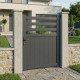 Puerta batiente de aluminio AXIS VECTO 100x140cm - X-METAL