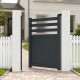 Puerta batiente de aluminio AXIS VECTO 100x140cm - X-METAL