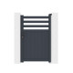Puerta batiente de aluminio AXIS VECTO 100x158cm - X-METAL