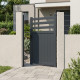 Puerta batiente de aluminio AXIS VECTO 100x158cm - X-METAL