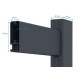 Puerta batiente de aluminio AXIS ALTO 100x140cm - X-METAL