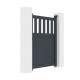 Puerta batiente de aluminio AXIS ALTO 100x140cm - X-METAL