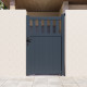 Puerta batiente de aluminio AXIS ALTO 100x158cm - X-METAL