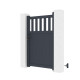 Puerta batiente de aluminio AXIS ALTO 100x158cm - X-METAL