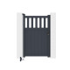 Puerta batiente de aluminio AXIS ALTO 100x158cm - X-METAL