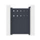 Puerta batiente de aluminio AXIS FILM 100x140cm - X-METAL