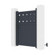 Puerta batiente de aluminio AXIS FILM 100x140cm - X-METAL