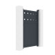 Puerta batiente de aluminio AXIS FILM 100x158cm - X-METAL