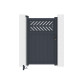 Puerta batiente de aluminio AXIS GROW 100x158cm - X-METAL