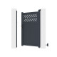 Puerta batiente de aluminio AXIS GROW 100x158cm - X-METAL