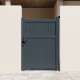 Puerta batiente de aluminio AXIS TIME 100x140cm - X-METAL