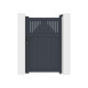 Puerta batiente de aluminio AXIS TIME 100x158cm – X-METAL