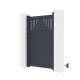 Puerta batiente de aluminio AXIS TIME 100x158cm – X-METAL