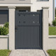 Puerta batiente de aluminio AXIS FILM 100x140cm - X-METAL