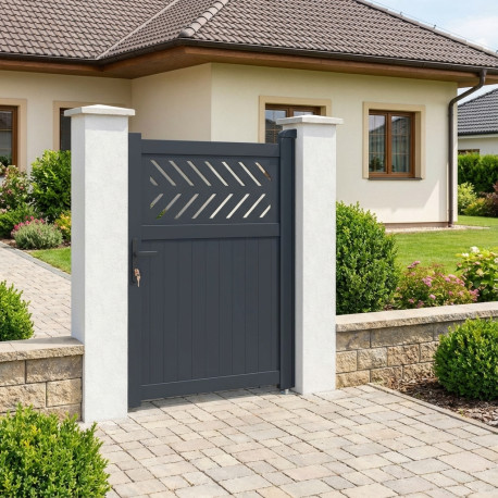 Puerta batiente de aluminio AXIS GROW 100x140cm - X-METAL
