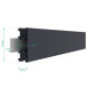Portón batiente de aluminio AXIS TIME 300x140cm - X-METAL