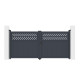 Portón batiente de aluminio AXIS GROW 300x140cm - X-METAL