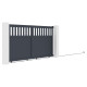Portón corredero de aluminio AXIS ALTO 300 x 158 cm - X-METAL