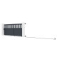 Portón corredero de aluminio AXIS ALTO 340 x 140 cm - X-METAL
