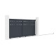 Portón corredero de aluminio AXIS FILM 300 x 140 cm - X-METAL