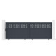 Portón corredero de aluminio AXIS GROW 400x140cm - X-METAL