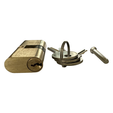 Cilindro para portones batientes y puertas Aurore y Clea - X-METAL