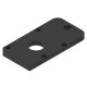 Kit de unión en ángulo para panel de valla telescópica de cristal - X-METAL