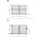 Portón corredero de aluminio calado SPACE 300x176cm - X-Metal