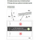 Portón batiente de aluminio 350x158cm FANCY TIME - X-Metal