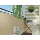 Biombo en resina tejida 1,7x5m con ojales para balcón y valla - 11 colores a elegir - RATTAN ART