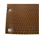 Biombo en resina tejida 1,7x5m con ojales para balcón y valla - 11 colores a elegir - RATTAN ART